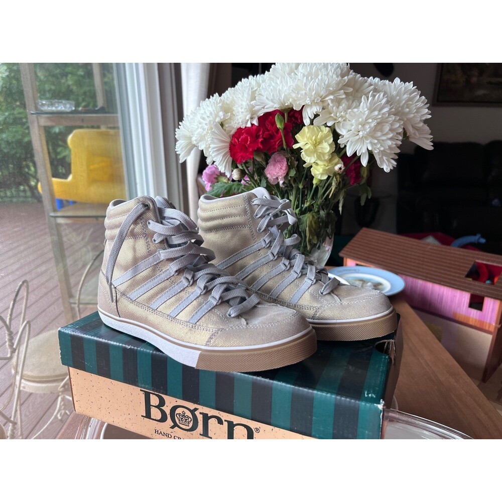 7W Gold K-Swiss High Tops